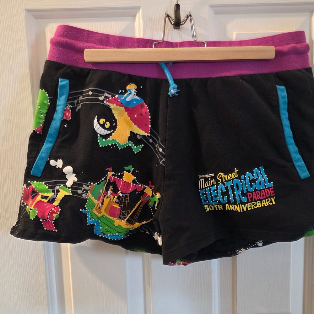 Disney Parks Electrical Parade 50th Anniversary Shorts Disney Lounge Shorts